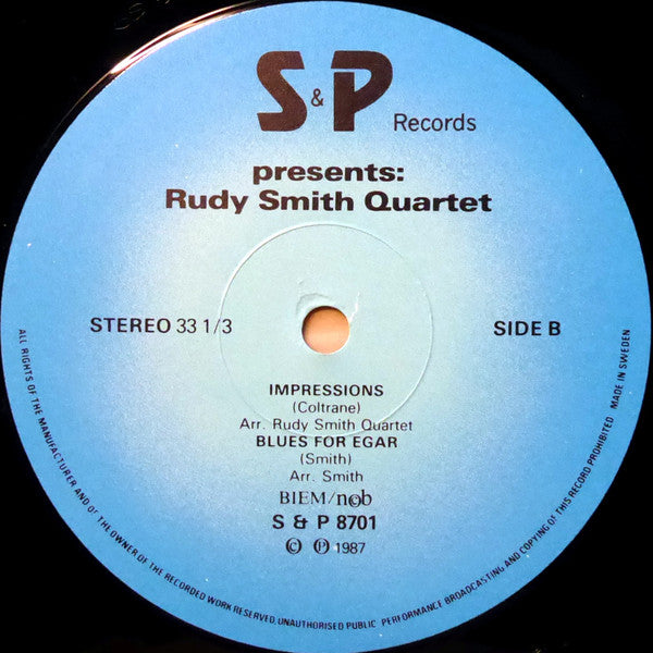 Rudy Smith Quartet : Stretching Out (LP)