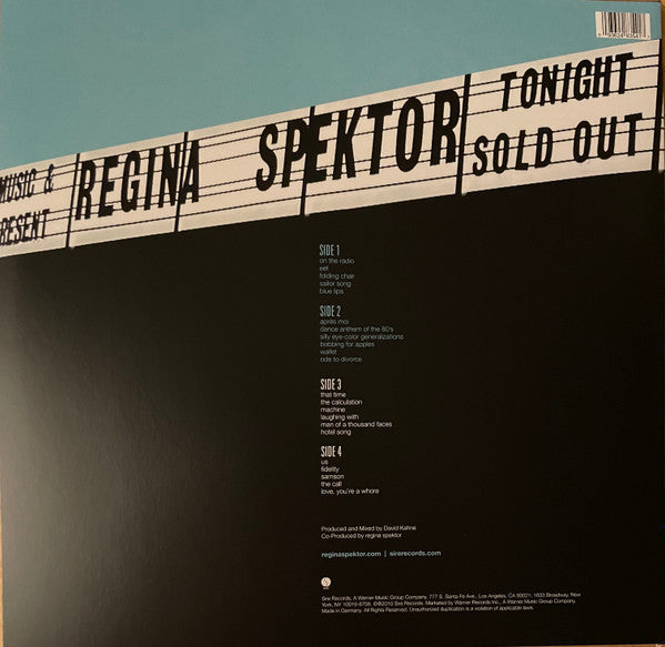 Regina Spektor : Live In London (2xLP, Album, Ltd, RE, Cur)
