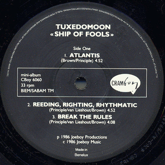 Tuxedomoon : Ship Of Fools (LP, MiniAlbum)
