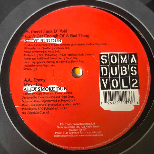 Funk D'Void / Envoy : Soma Dubs Vol2 (12")