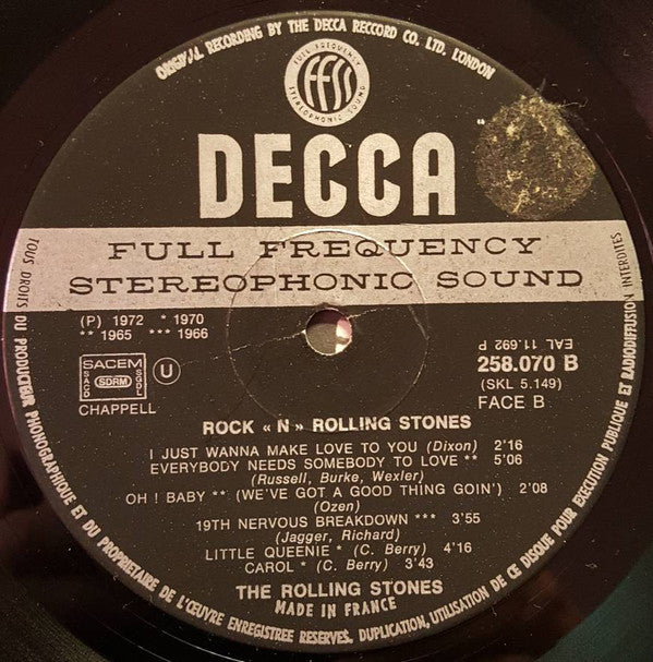 The Rolling Stones : Rock 'N' Rolling Stones (LP, Comp)