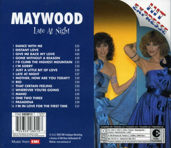 Maywood : Late At Night (CD, Comp, Copy Prot.)
