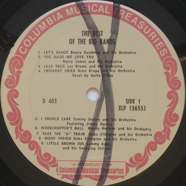 Various : The Best Of The Big Bands (2xLP, Comp, Mono)