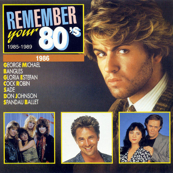 Various : Remember Your 80's - 1986 (CD, Comp, RE)