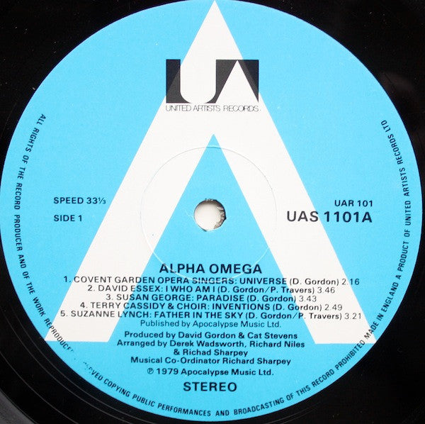 Various : Alpha Omega: A Musical Revelation (2xLP, Album)