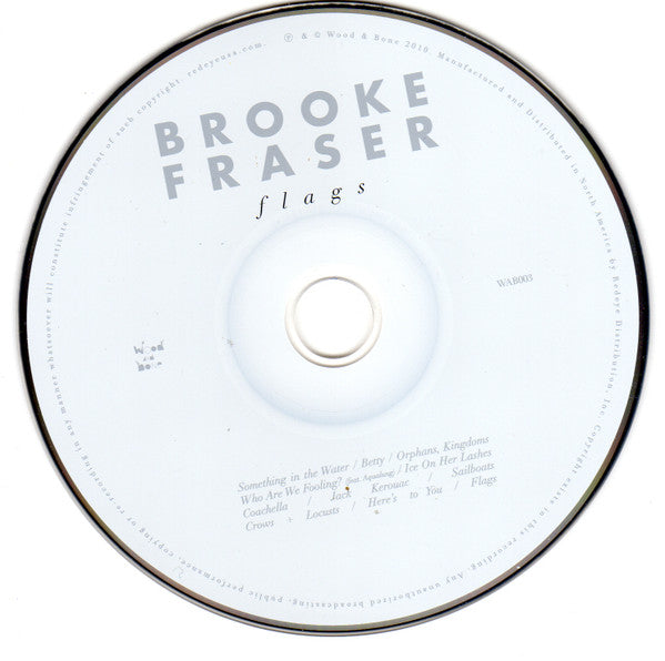 Brooke Fraser : Flags (CD, Album)