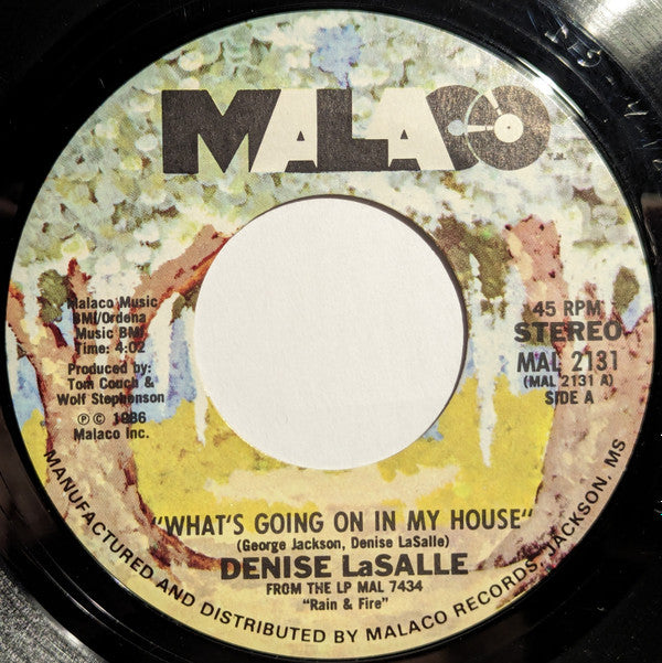 Denise LaSalle : What's Going On In My House (7", Single, Styrene, Pit)