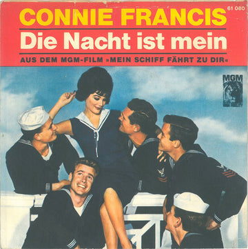 Connie Francis : Die Nacht Ist Mein (7", Single, Mono)