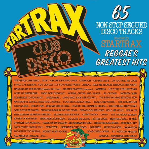 Startrax : Reggae's Greatest Hits (LP, Album, Mixed)