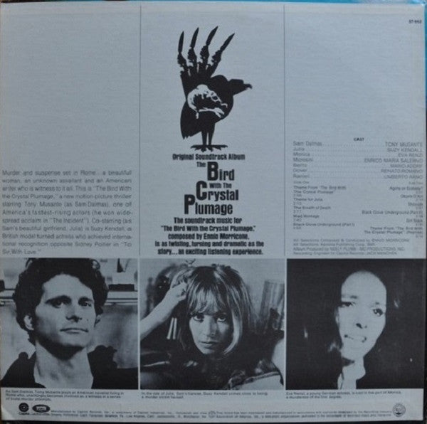 Ennio Morricone : The Bird With The Crystal Plumage (LP)