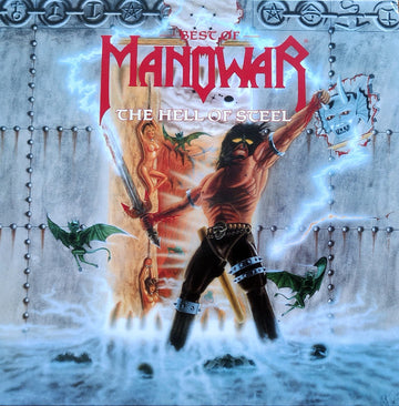 Manowar : Best Of Manowar - The Hell Of Steel (LP, Comp, Ltd, Num, 180)