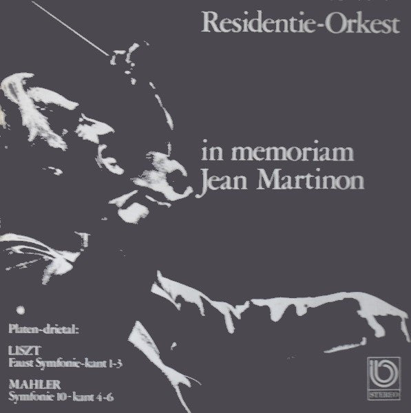 Residentie Orkest : In Memoriam Jean Martinon (3xLP)