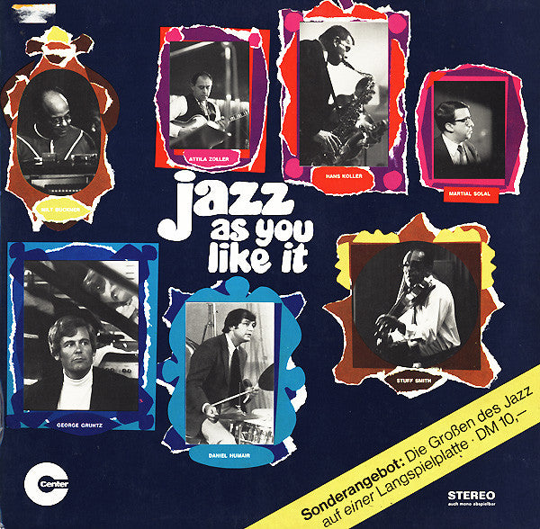 Various : Jazz As You Like It (LP, Smplr, Gat)