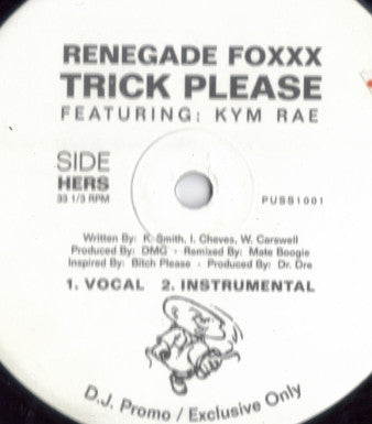 Renegade Foxxx Featuring Memphis Bleek : Nine Ways (Still Hustlin) (12", Promo)