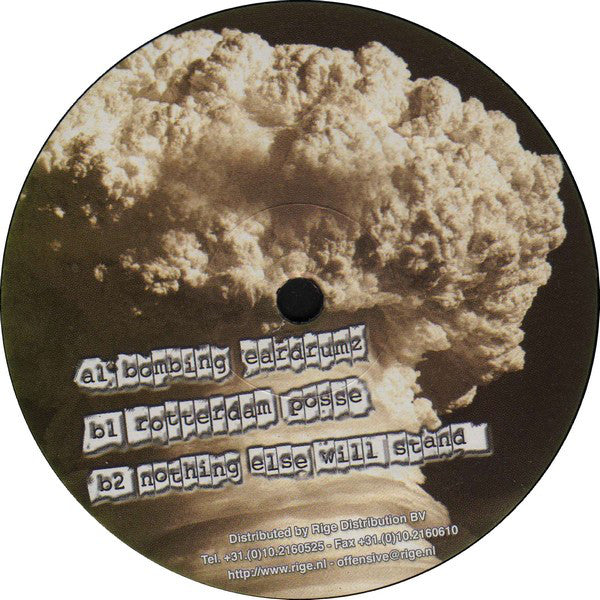 Stunned Guys* / DJ Paul* / MC Ruffian : Bombing Eardrumz (12")