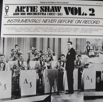 Artie Shaw And His Orchestra : Artie Shaw And His Orchestra (1937-1938) Vol. 2 (LP, Album, Mono)