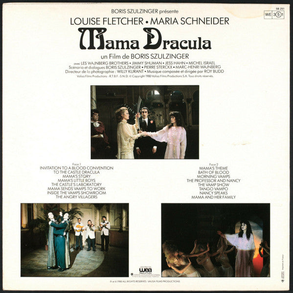Roy Budd : Mama Dracula (LP, Album)