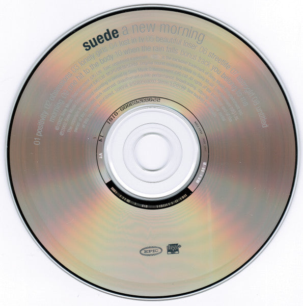 Suede : A New Morning (CD, Album, Enh, Ltd, O-c)