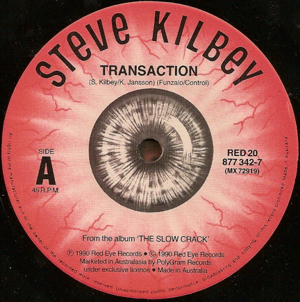 Steve Kilbey : Transaction / No Such Thing (7", Single)