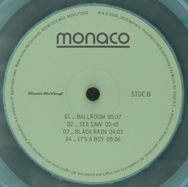Monaco : Monaco (2xLP, Album, Ltd, Num, RE, Gre)