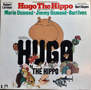 Marie Osmond And Jimmy Osmond And Burl Ives : Hugo The Hippo (Original Motion Picture Soundtrack) (LP, Album)