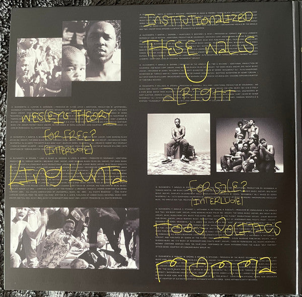 Kendrick Lamar : To Pimp A Butterfly (2xLP, Ltd, Met)
