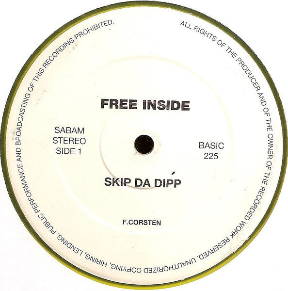 Free Inside : Underground (12", Yel)
