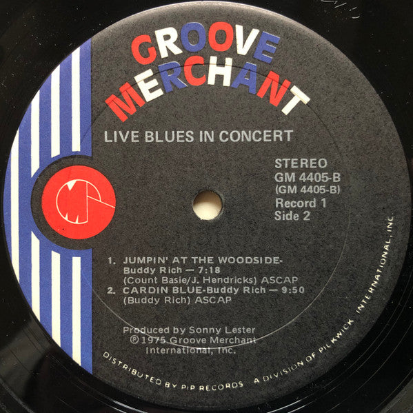 Various : Blues In Concert - Groove Giants (2xLP, Comp, Gat)