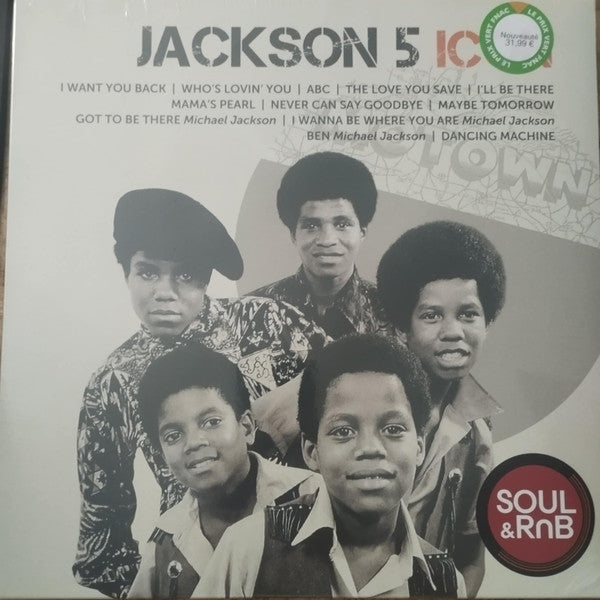 The Jackson 5 : Icon (LP, Comp, RE, Blu)