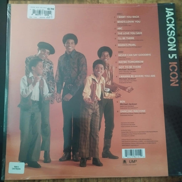 The Jackson 5 : Icon (LP, Comp, RE, Blu)