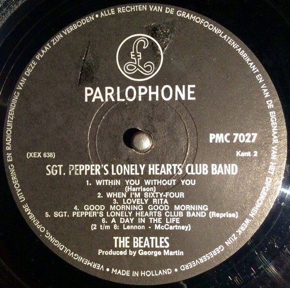 Beatles* : Sgt. Pepper's Lonely Hearts Club Band (LP, Album, Mono, Gat)