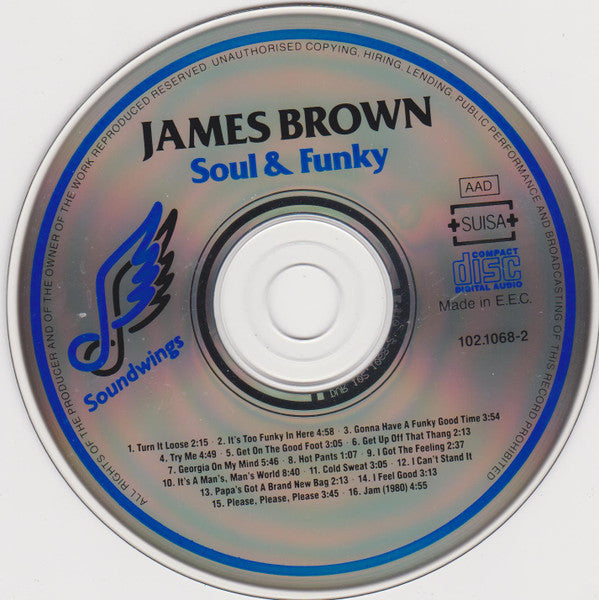 James Brown : Soul & Funky (CD, Album)