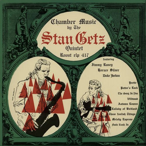 Stan Getz Quintet : Chamber Music By The Stan Getz Quintet (LP, Album, RE)