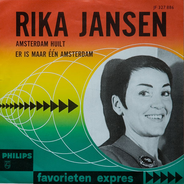 Rika Jansen : Amsterdam Huilt / Er Is Maar Eén Amsterdam (7", Single, Mono)