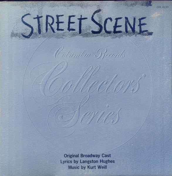 Kurt Weill / Langston Hughes / Elmer Rice - Anne Jeffreys / Polyna Stoska / Brian Sullivan (4) / Maurice Abravanel* : Street Scene (LP, Album)