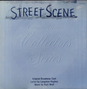 Kurt Weill / Langston Hughes / Elmer Rice - Anne Jeffreys / Polyna Stoska / Brian Sullivan (4) / Maurice Abravanel* : Street Scene (LP, Album)