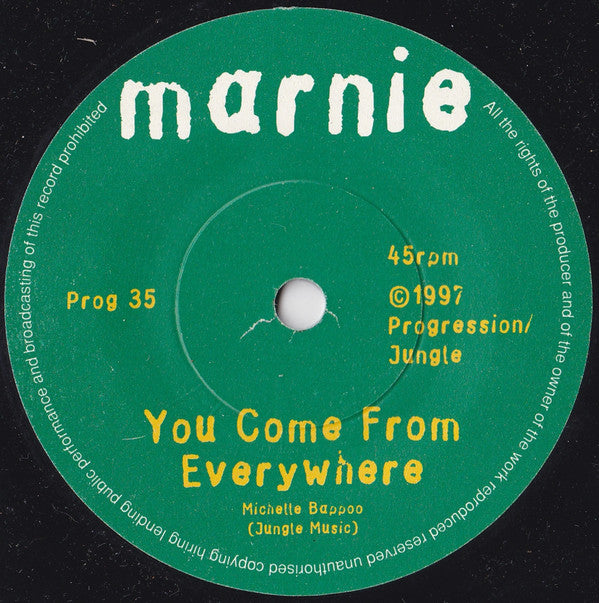 Marnie : You Come From Everywhere / Unburdened (7")