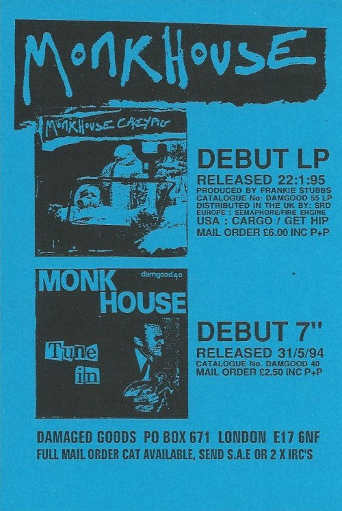 Monkhouse : What D´ Ya Mean / All I Can See (7")