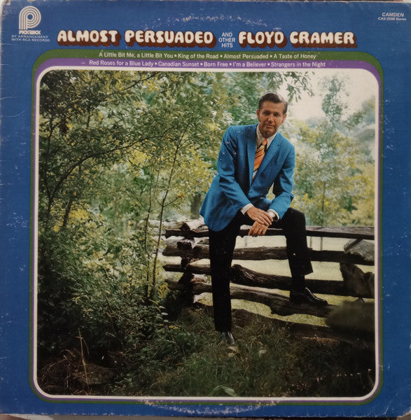 Floyd Cramer : Almost Persuaded And Other Hits (LP, Comp, RE)