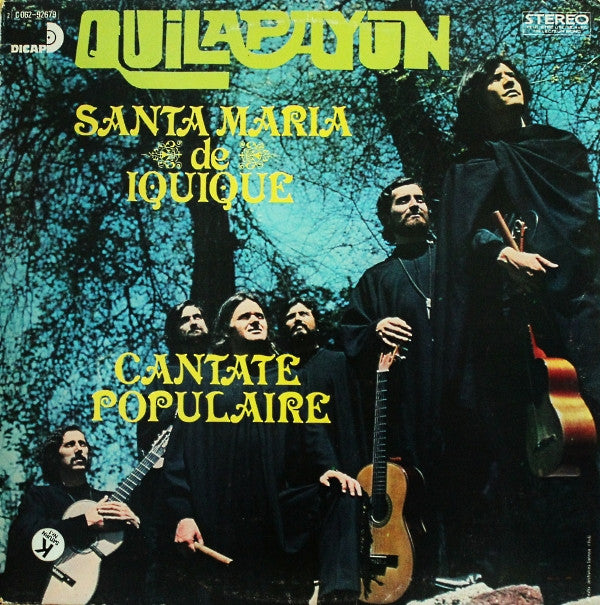 Quilapayún : Santa Maria De Iquique - Cantate Populaire - Cantata Popular (LP, Album, RP)