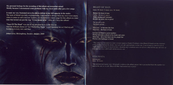 Arch Enemy : Stigmata (CD, Album, RE, RM, Sli)