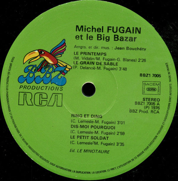 Fugain* Et Le Big Bazar : Numero 4 (LP, Album, Gat)