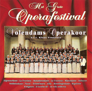 Het Volendams Opera Koor o.l.v. Klaas Venneker & Amsterdams Promenade Orkest : Het Grote Operafestival (CD, Album)