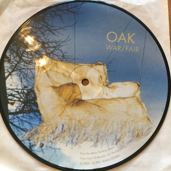 Oak (4) : War/Fair / Useful Violence (7", Single, Ltd, Pic)