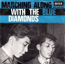 The Blue Diamonds : Marching Along The Blue Diamonds (7", EP)