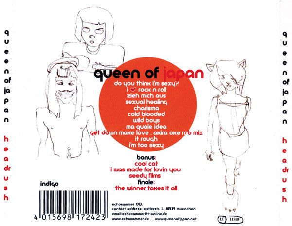 Queen Of Japan : Headrush (CD, Album)