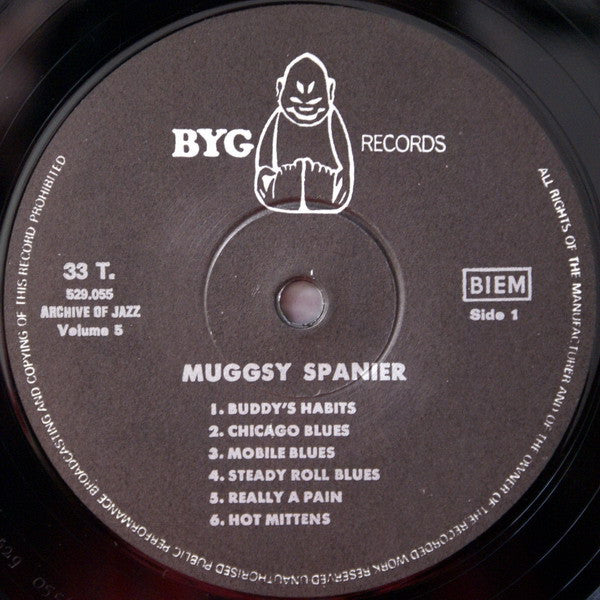 Muggsy Spanier : Archive Of Jazz Volume 5 - China Boy - Everybody Loves My Baby - Chicago Blues (LP, Comp, RE)