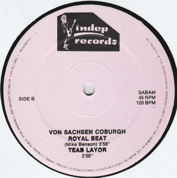 Von Sachsen Coburgh : Royal Beat (12")