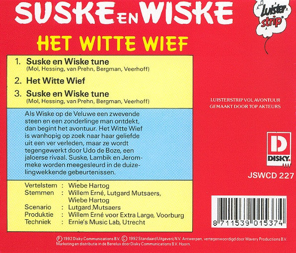 Suske en Wiske : Het Witte Wief (CD, Album)