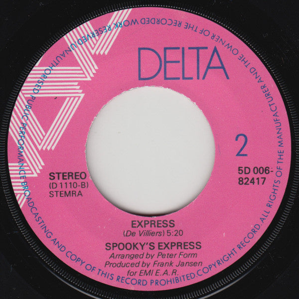 Spooky (8) : Music (7", Single)